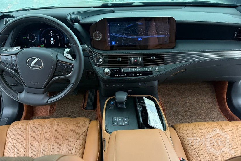 Bán Lexus LS500h sản xuất 2025 siêu lướt 600 Km, mới 99,99%. - TimXe.Net