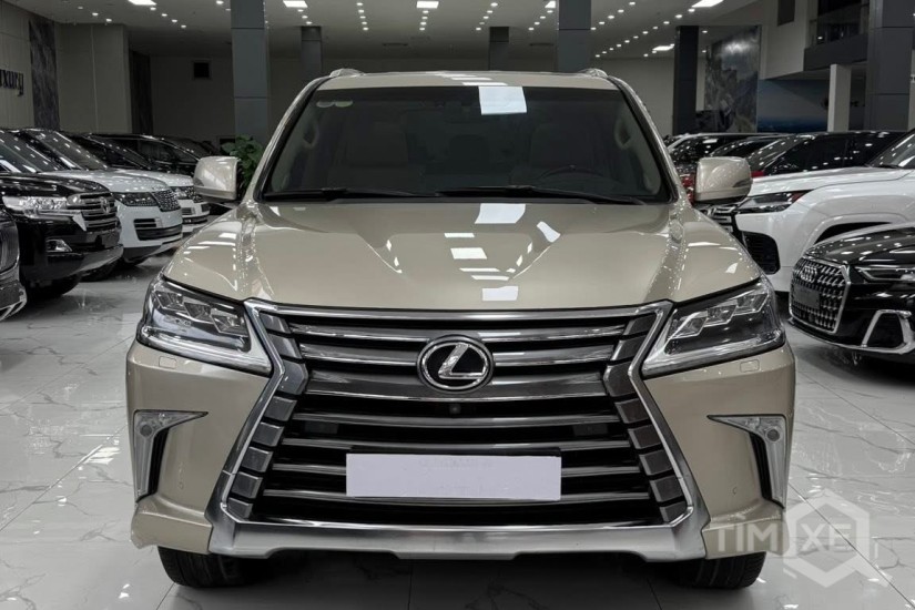 Bán Lexus LX570 sản xuất 2016 màu vàng cát. - TimXe.Net