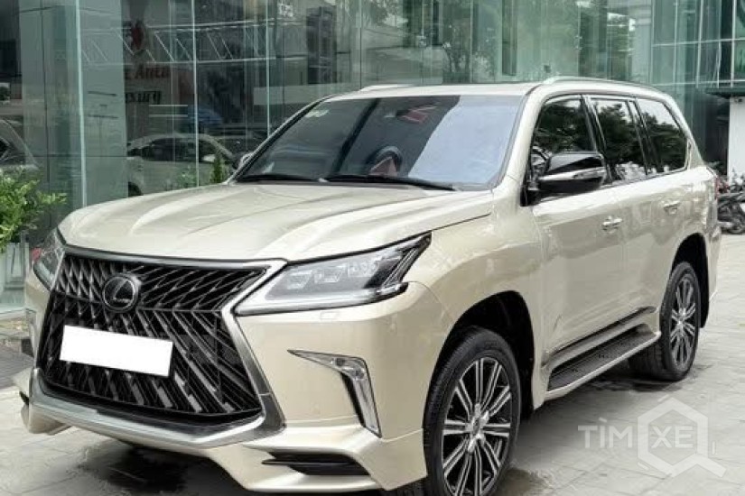 Bán Lexus LX570 Super Sport sản xuất 2018, màu vàng cát sa mạc. - TimXe.Net
