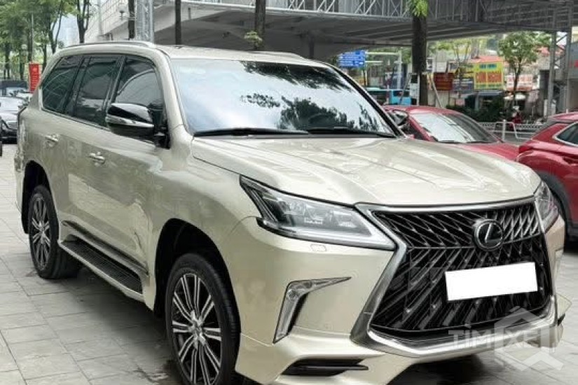 Bán Lexus LX570 Super Sport sản xuất 2018, màu vàng cát sa mạc. - TimXe.Net