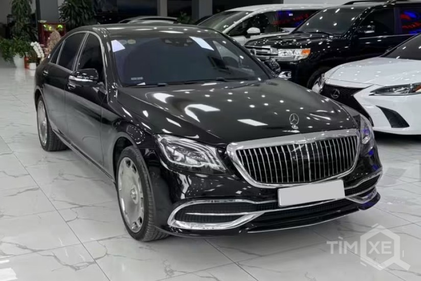 Bán Mercedes S500L sản xuất 2015 lên full Maybach - TimXe.Net