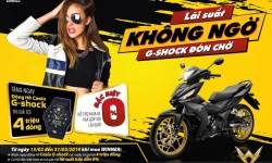 Honda Việt Nam tặng đồng hồ G-Shock cho khách hàng mua Honda Winner 150