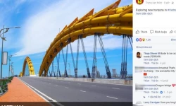 Hãng siêu xe Ferrari bất ngờ chia sẻ hình ảnh biểu tượng của Đà Nẵng