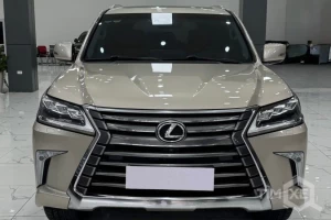 Bán Lexus LX570 màu vàng cát, sản xuất 2018. Xe siêu mới. TimXe.Net