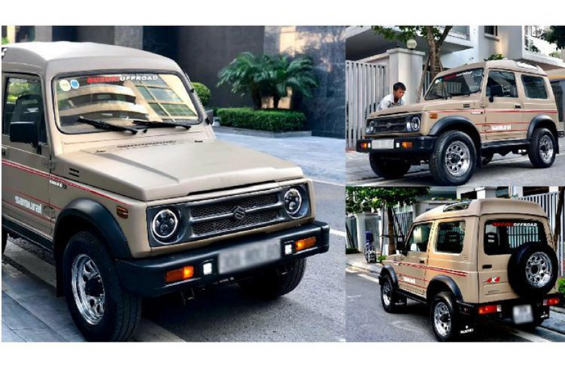'Hàng độc' Suzuki Samurai 1993 chỉ 295 triệu tại Hà Nội