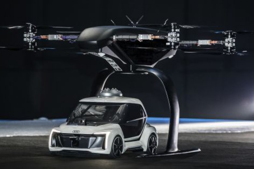 Audi, Airbus và Italdesign hợp tác cho ra mẫu xe concept Taxi bay