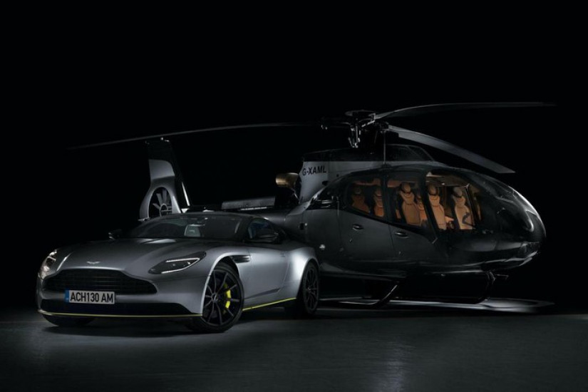 Không chỉ siêu xe, Aston Martin còn sản xuất cả máy bay trực thăng
