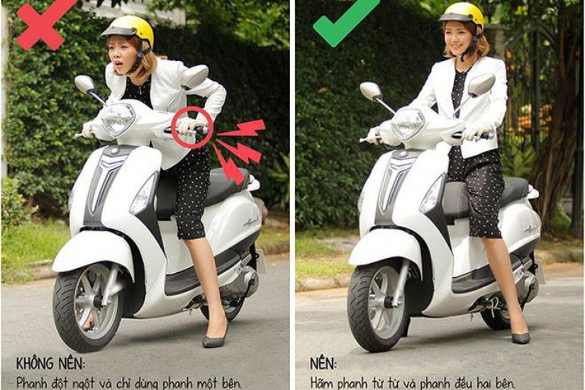 Những mẹo nhỏ giúp tiết kiệm xăng khi đi xe máy