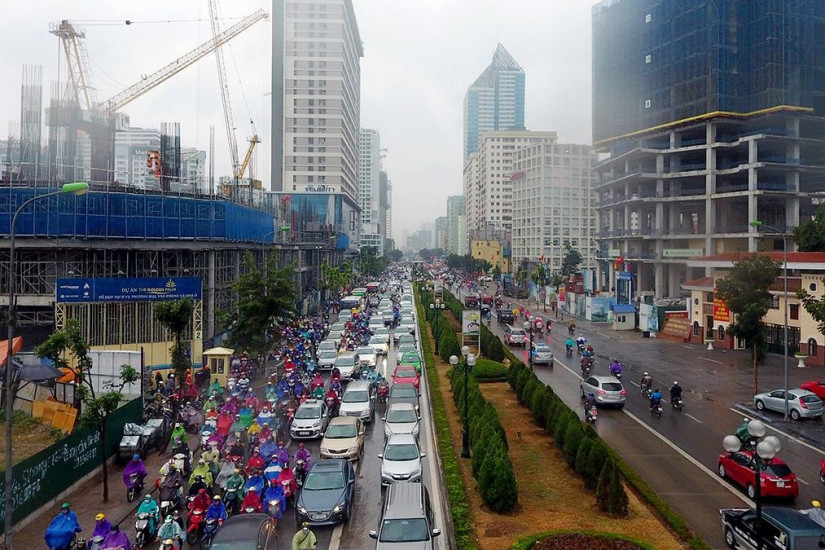 "Ám ảnh" nhìn lại đường Lê Văn Lương những ngày tắc kinh hoàng