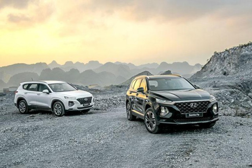 Giá lăn bánh Hyundai Santa Fe: Cao nhất 1,417 tỷ đồng