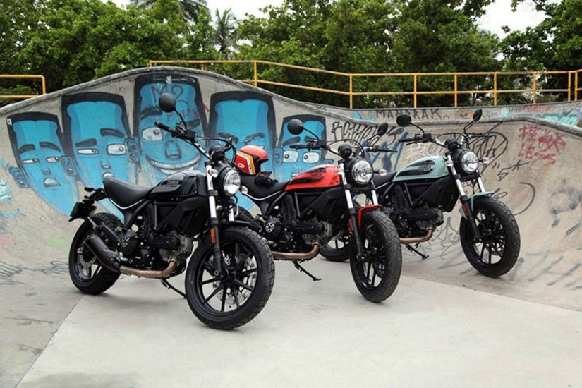 Ducati Scrambler Sixty2  2016 mới về Việt Nam có giá 280 triệu đồng