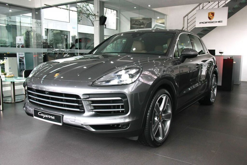 Chiêm ngưỡng màu sơn mới của Porsche Cayenne 2019 tại Việt Nam