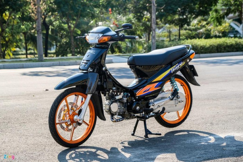 Honda Wave độ 200 triệu đồng của biker Bến Tre