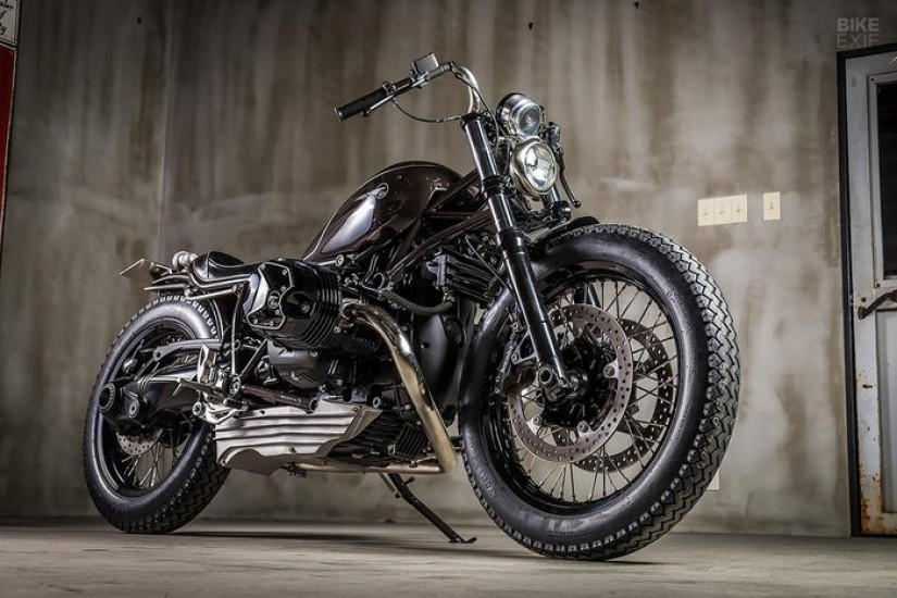 BMW R nineT hóa môtô cổ điển với bản độ bobber