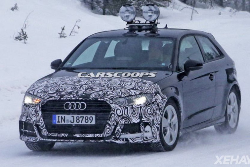 Audi A3 hatchback lộ diện trên đường chạy thử