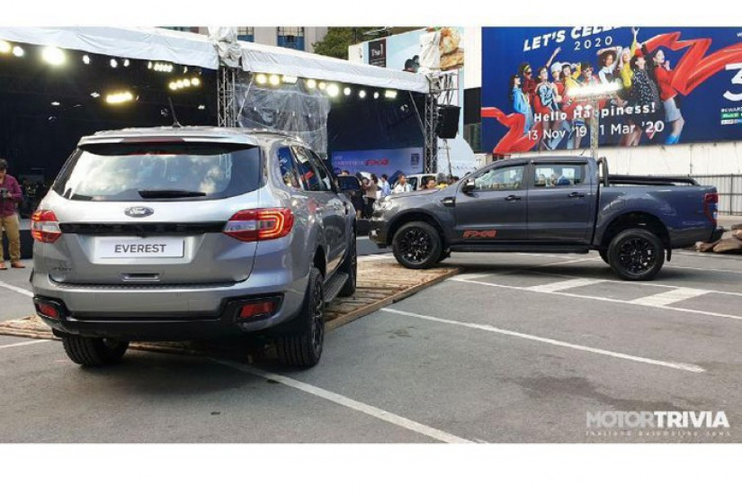 Xem trước Ford Ranger FX4 và Everest Sport mới sắp về Việt Nam