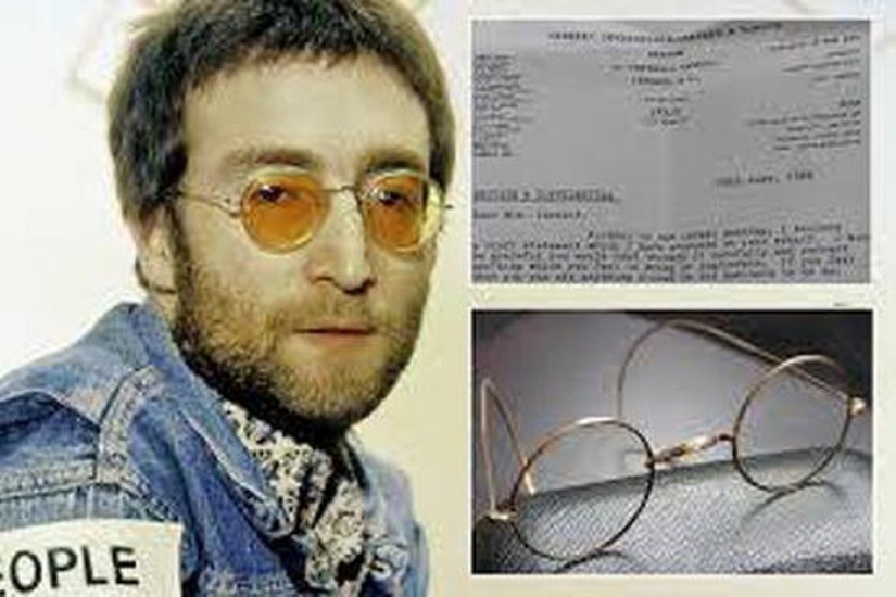 Bán đấu giá cặp kính của John Lennon