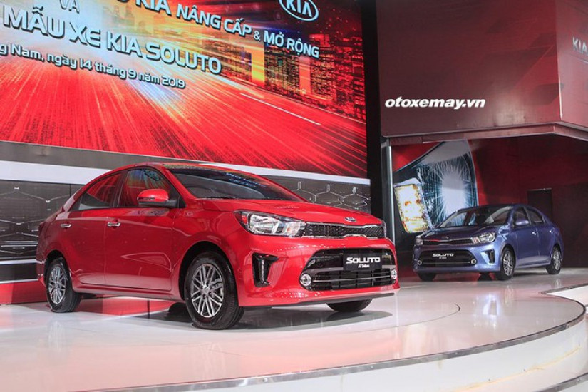 Kia Soluto hoàn toàn mới ra mắt với giá cạnh tranh, bắt đầu từ 399 triệu đồng