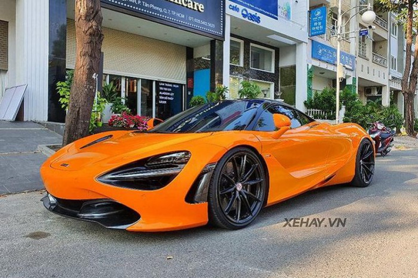 Timxe.net - McLaren 720S hơn 23 tỷ của Cường Đô la khoe dáng tại Sài Gòn
