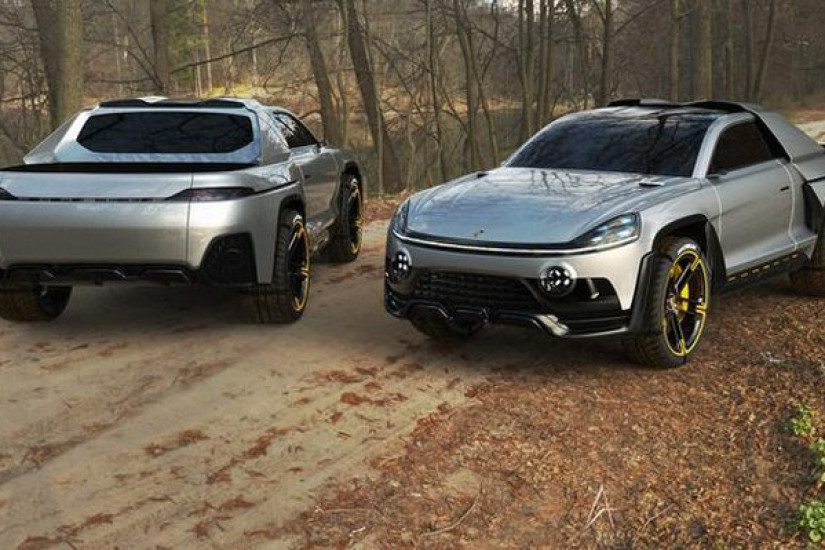 Xe bán tải của Porsche sẽ trông như thế nào?