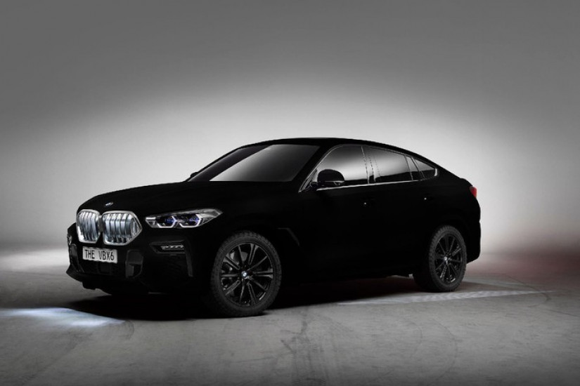 Khám phá lớp áo 'đen nhất trên thế giới' trên BMW X6, chuyên dùng cho thiết bị tàng hình