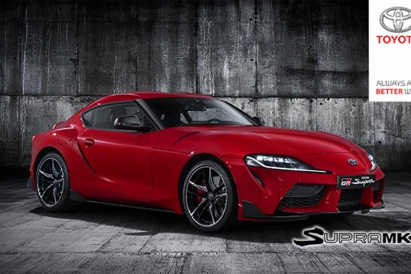 Toyota vô tình tung ra hình ảnh chính thức đầu tiên của Supra 2020