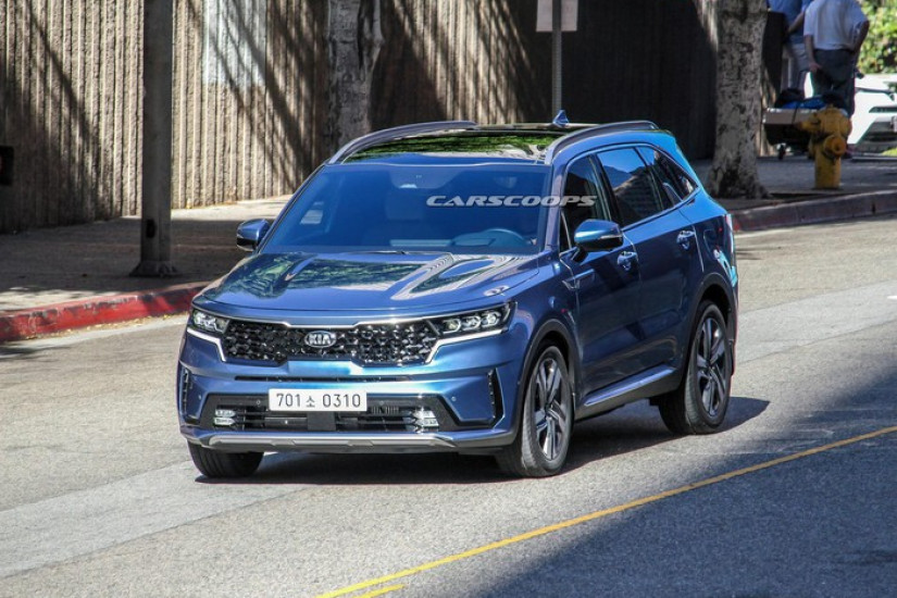 Kia Sorento 2021 lộ diện hoàn toàn trước ngày ra mắt