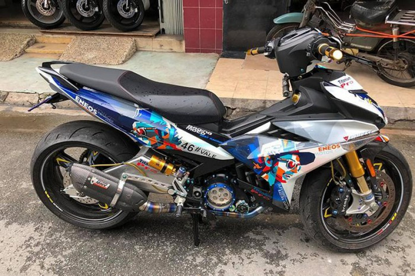 Yamaha Exciter 'ngũ quý' khủng nhất Việt Nam chỉ 200 triệu đồng?