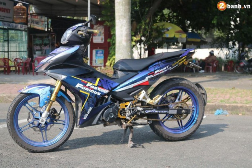 Xuất hiện Exciter 150 độc đáo trong bộ cánh Fast and Furious khiến dân chơi mê mẩn
