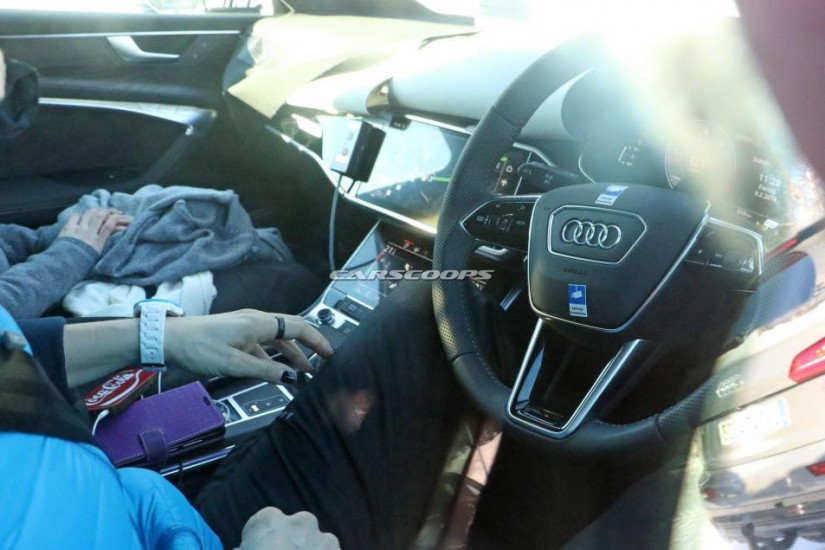 Timxe.net - Sedan hạng sang Audi A6 thế hệ mới lộ nội thất giống A7 Sportback