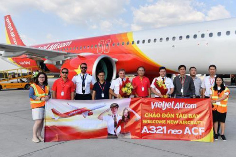 Vietjet đón thêm 2 tàu bay A321neo phục vụ cao điểm Tết