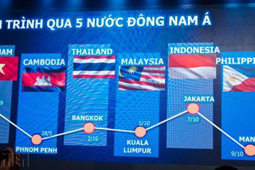 'Phượt thủ' Việt cưỡi xe ga Yamaha xuyên Đông Nam Á