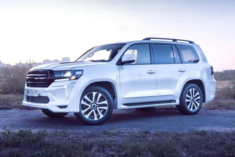 Toyota Land Cruiser biến hình hầm hố qua bàn tay thợ độ