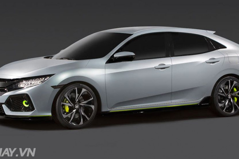Honda Civic Hatch sử dụng hộp số sàn và động cơ turbo sẽ xuất hiện vào mùa Thu tới