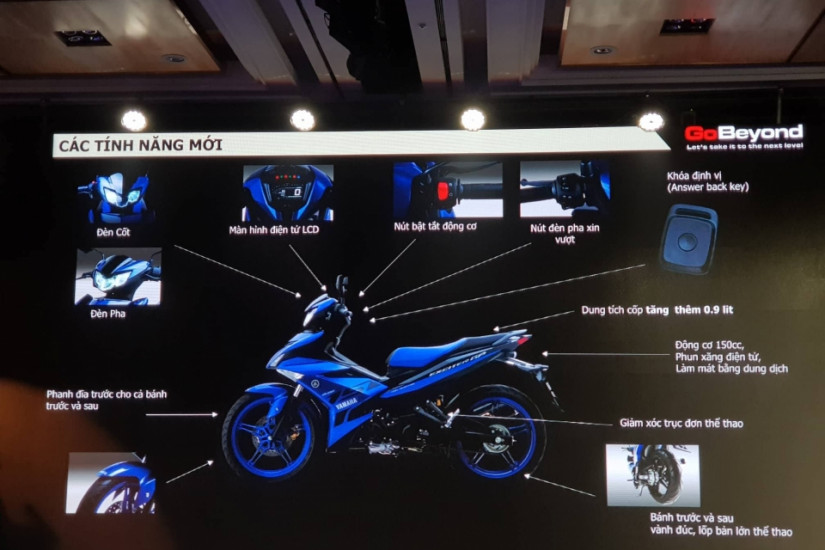 Yamaha Exciter 150 2018 chính thức trình làng với ít nâng cấp, giá tăng nhẹ