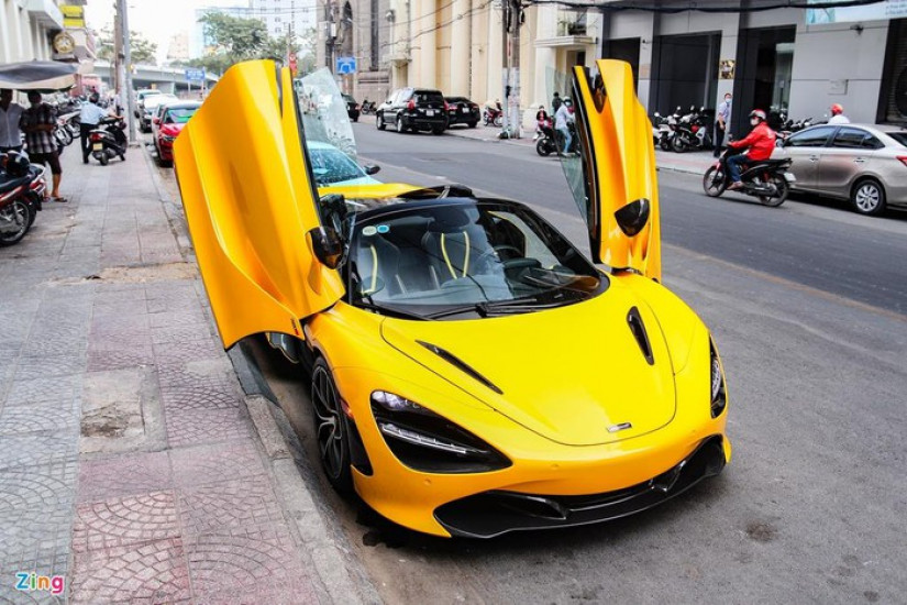 Timxe.net - Chi tiết siêu xe mui trần McLaren 720S Spider tại TP.HCM