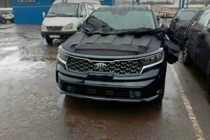 Hình ảnh thực tế của chiếc Kia Sorento 2021
