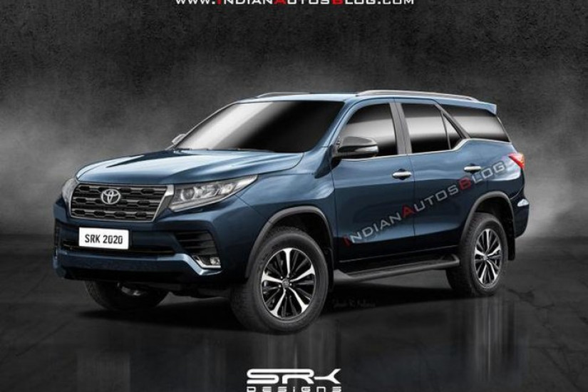 Hé lộ những hình ảnh đầu tiên của Toyota Fortuner 2021