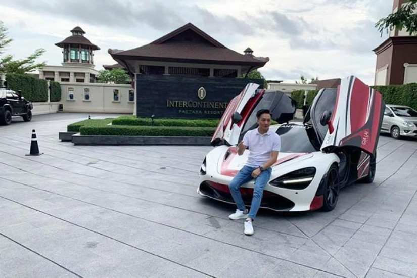 Cường Đô la cầm lái McLaren 720S hơn 20 tỷ trên đất Thái