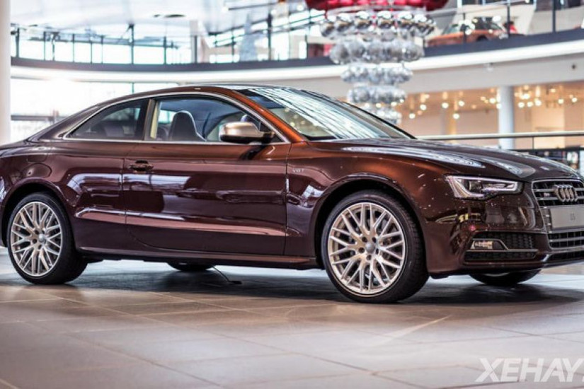 Timxe.net - Ngắm Audi S5 Exclusive "khoác áo" Mahogany Mica đỏ ấn tượng