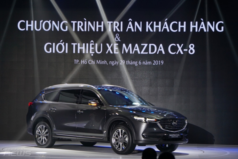 Mazda CX-8 đến với khách hàng khu vực miền Nam