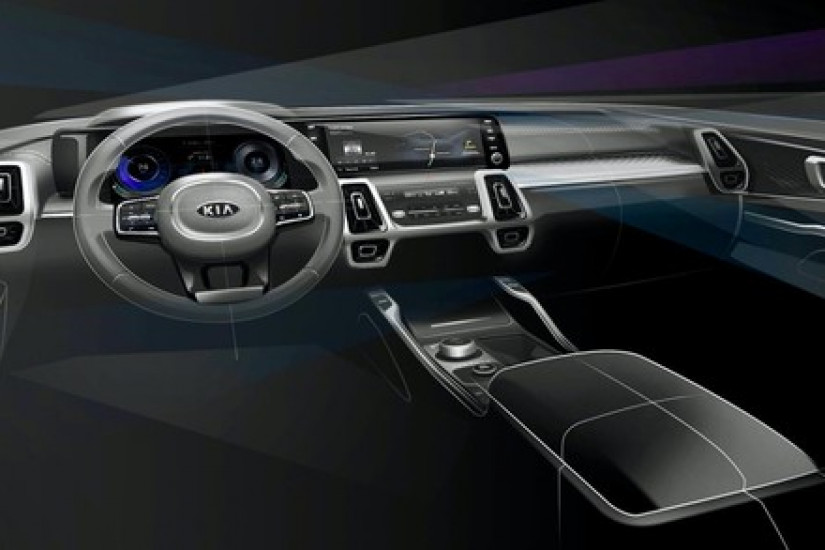 Kia Sorento 2021 lộ diện ảnh nội thất, 'chất' như xe hạng sang