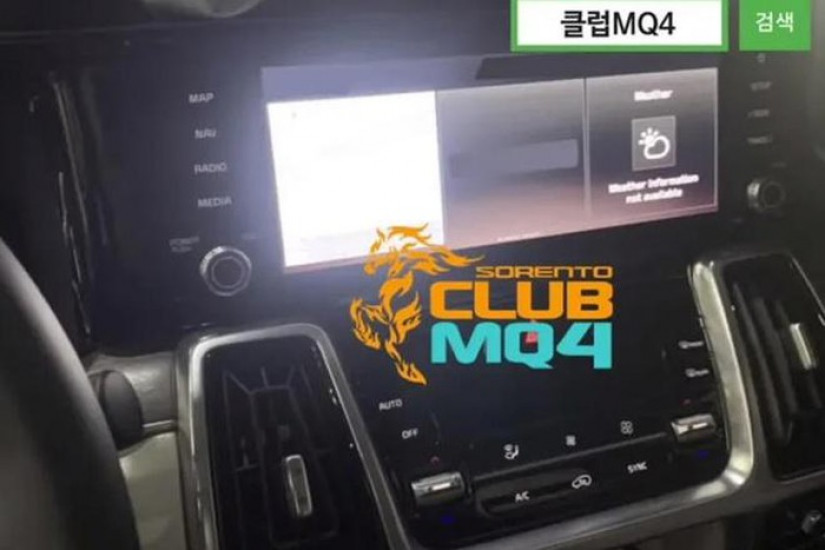 Lộ diện ảnh nội thất Kia Sorento 2020 - màn hình lớn, vật liệu cao cấp