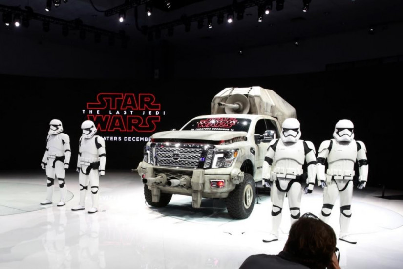 Nissan khiến mọi người phải trầm trồ với mẫu xe tải Titan hầm hố dựa theo phim "Star Wars"