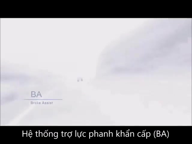 Hỗ trợ phanh khẩn cấp BAS - người bạn tin cậy trên mọi nẻo đường