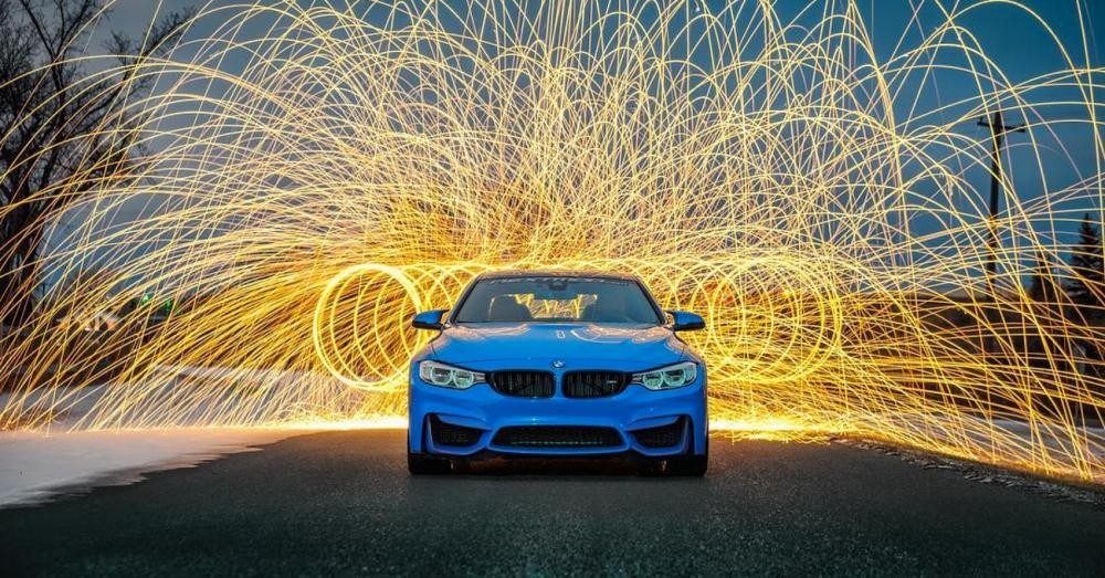 Hình ảnh quảng cáo BMW M4 trên Twitter