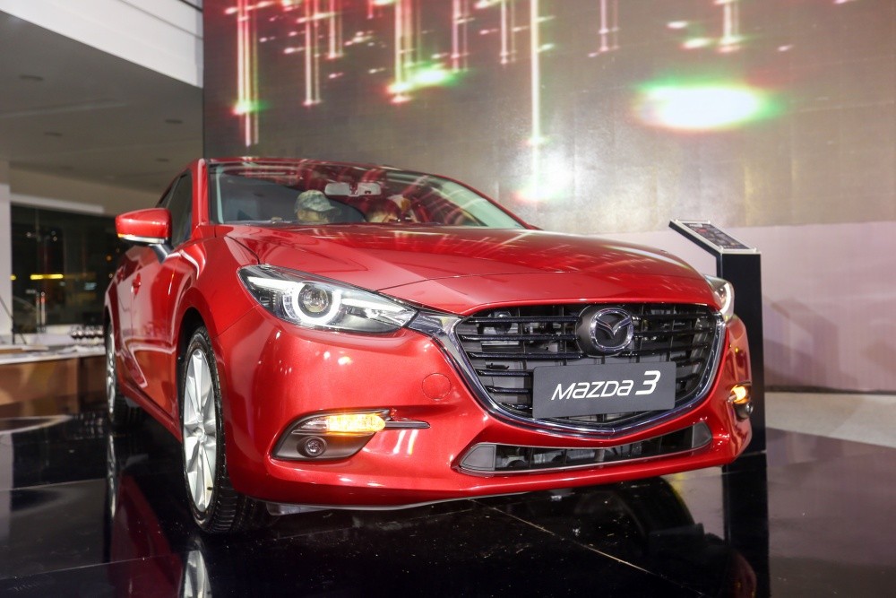 Mazda3 2017 vừa ra mắt tại Việt Nam.